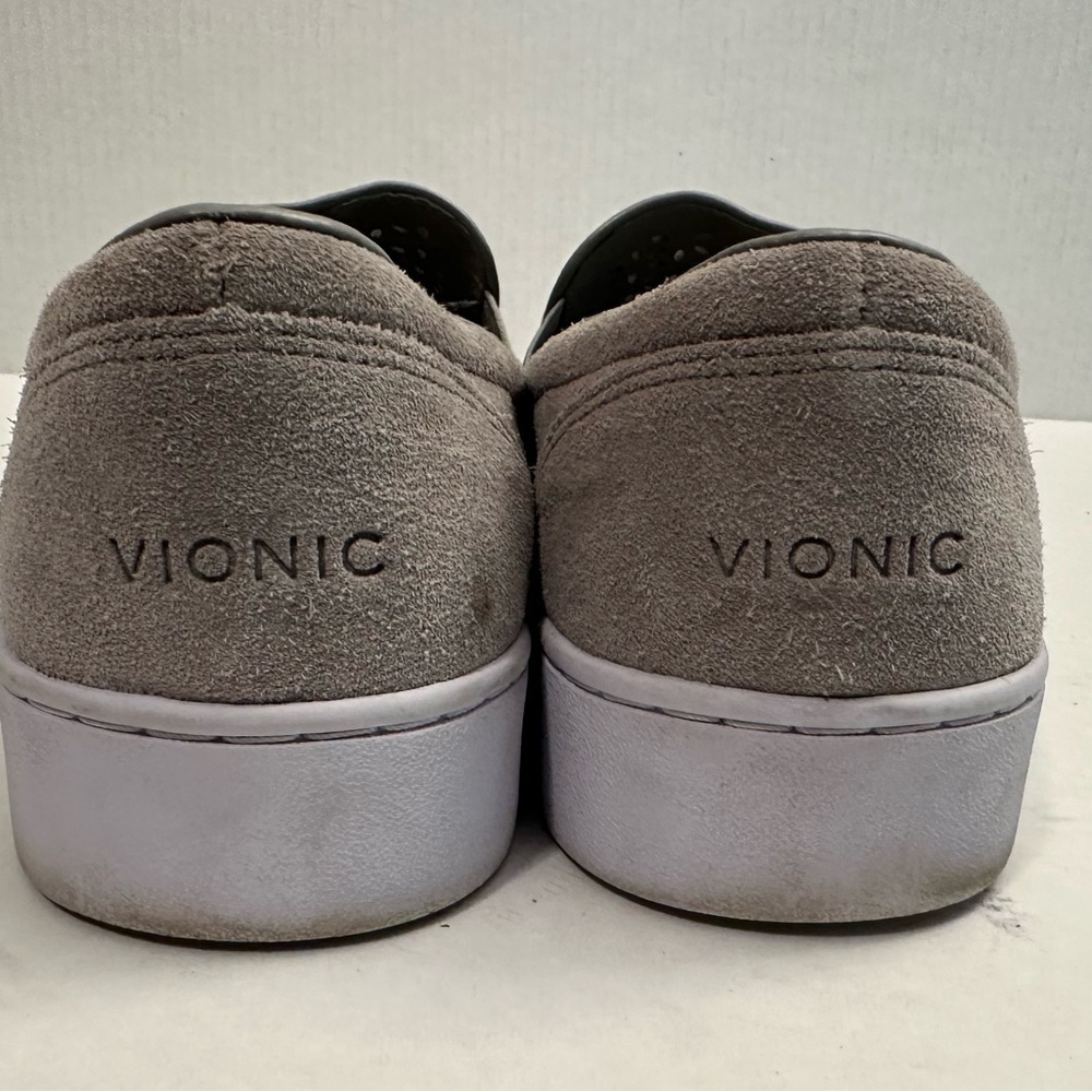 VIONIC Splendid Kani Suede Women's Slip-On Walking Shoes in Grey Size 9.5 - Picture 6 of 13